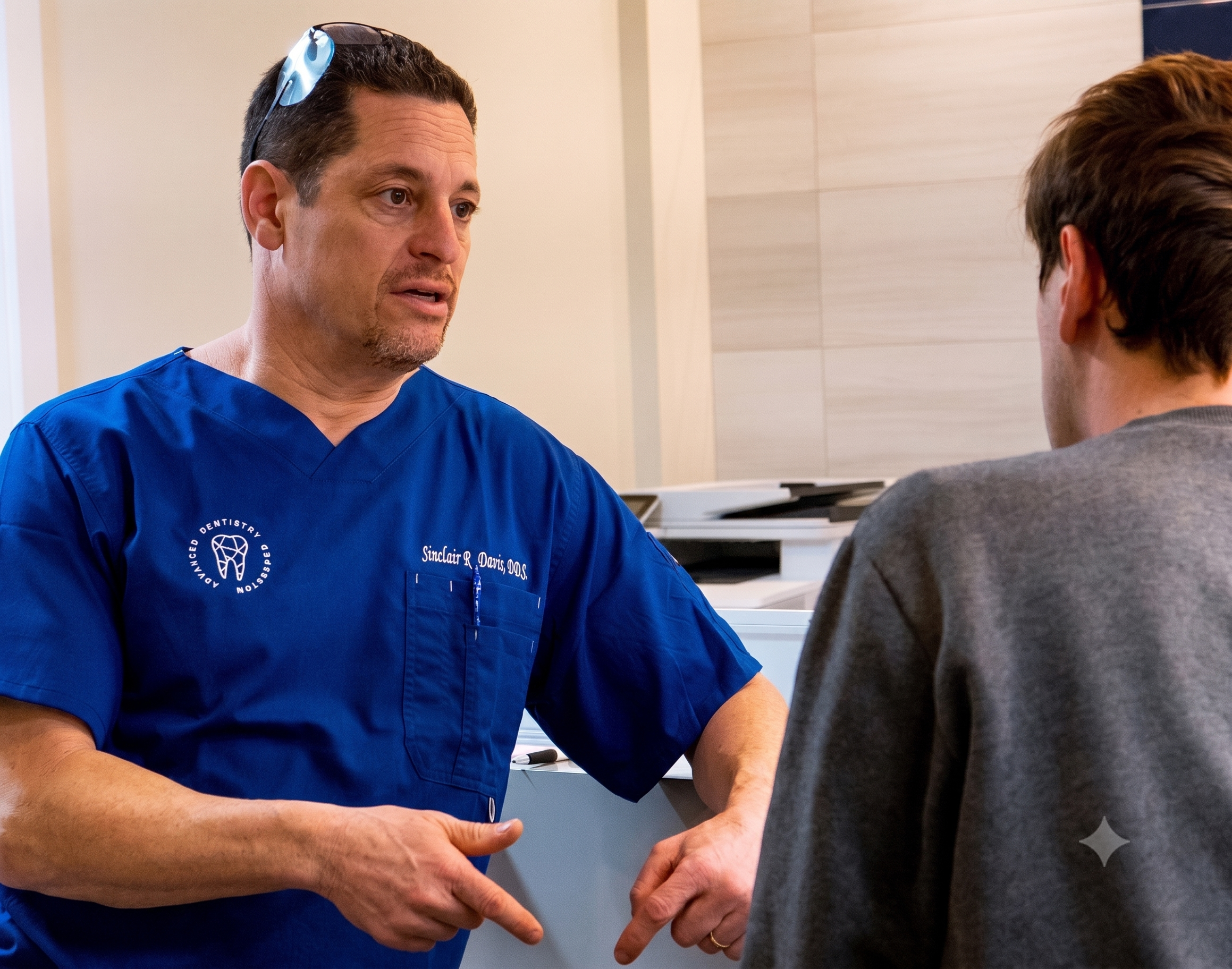 Custom take-home teeth whitening trays at Georgetown Advanced Dentistry