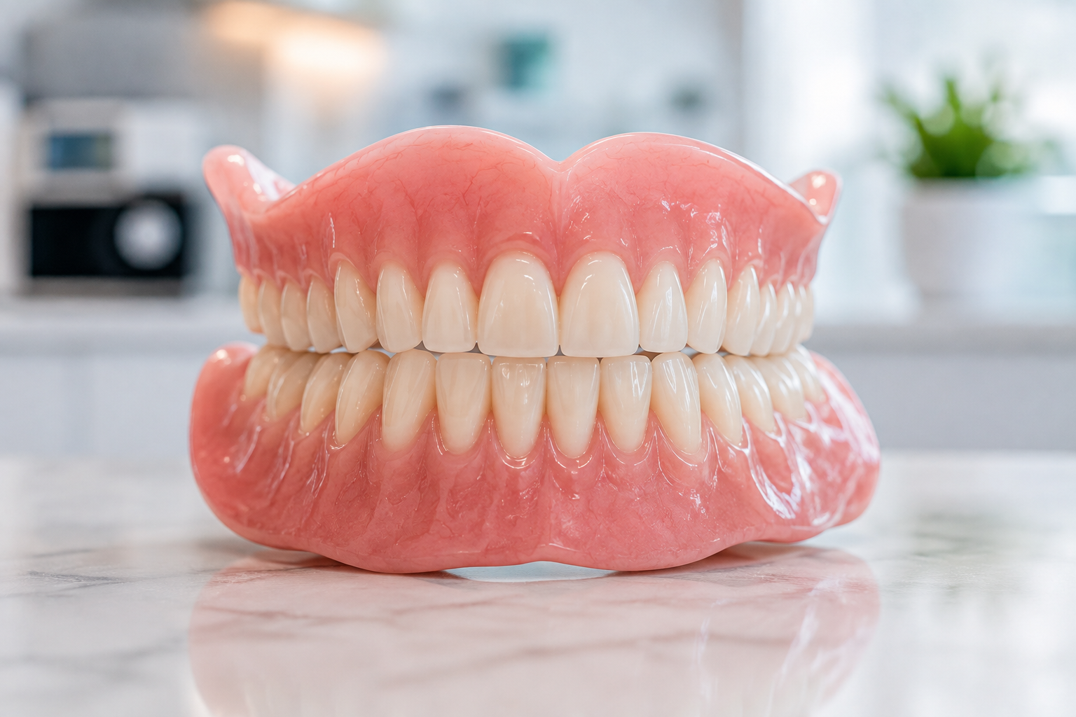 Custom dentures at Georgetown Advanced Dentistry — traditional and implant-supported options for patients in Washington, DC